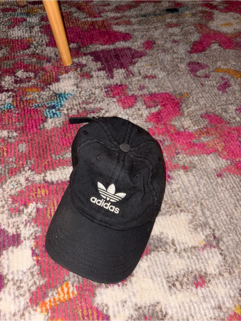 Women’s black adidas hat